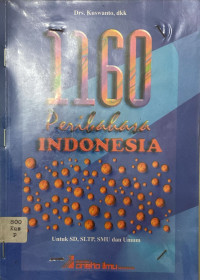 Image of 1160 Peribahasa Indonesia Untuk SD, SLTP, SMU Dan Umum