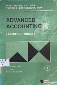 Image of Advanced Accounting (Akunting Tinggi)