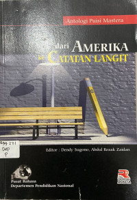 Image of Antologi Puisi Master Dari Amerika Ke Catatan Langit