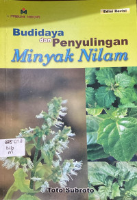 Image of Budidaya Dan Penyulingan Minyak Nilam