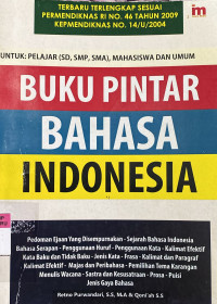 Image of Buku Pintar Bahasa Indonesia