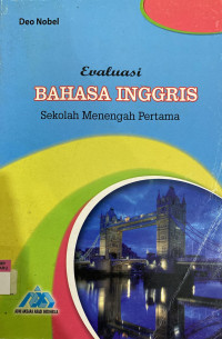 Image of Evaluasi Bahasa Inggris Sekolah Menengah Pertama
