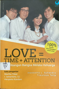 Image of Love = Time + Attention