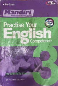 Image of Mandiri Practise Your English Competence For SMP/MTs Class IX