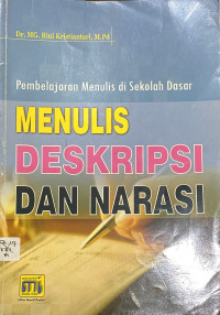 Image of Menulis Deskripsi Dan Narasi