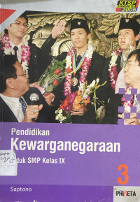 Image of Pendidikan Kewarganegaraan Untruk SMP kELAS IX