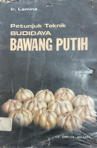 Image of Petunjuk Teknik Budidaya Bawang Putih