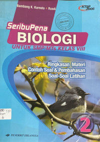 Image of Seribu Pena Biologi Untuk SMP/MTs Kelas VIII Jilid 2