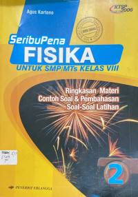 Image of Seribu Pena Fisika Untuk SMP/MTs Kelas VIII Jilid 2