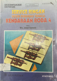 Image of Service Ringan Sistem Pemindah Tenaga Kendaraan Roda 4
