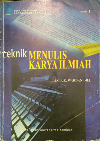 Image of Teknik Menulis Karya Ilmiah