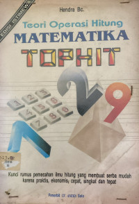 Image of Teori Operasi Hitung Matematika Tophit