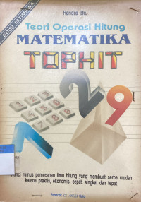 Image of Teori Operasi Hitung Matematika Tophit