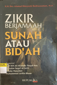Image of Zikir Berjemaah Sunnah Atau Bid'ah